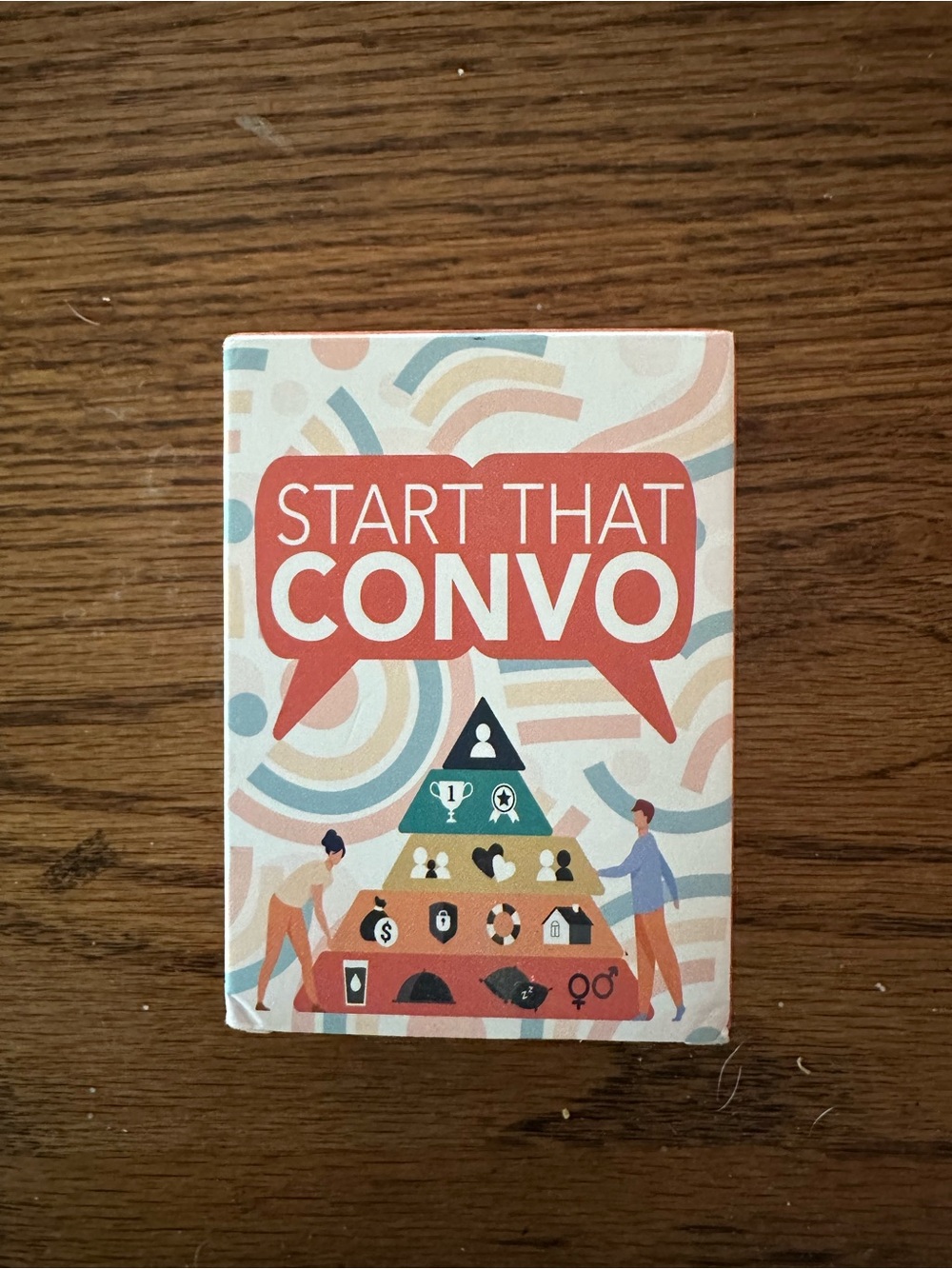 Ice Breaker Start That Convo Conversation Card Deck - Multicolor